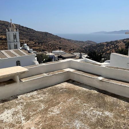 Cycladic House With Amazing View In Potamia Village Dio Choria 외부 사진