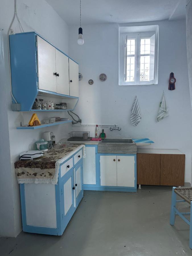 Cycladic House With Amazing View In Potamia Village Dio Choria 외부 사진